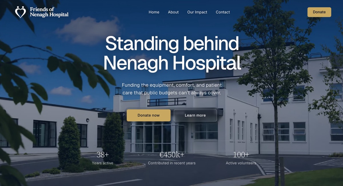 Friends of Nenagh Hospital website