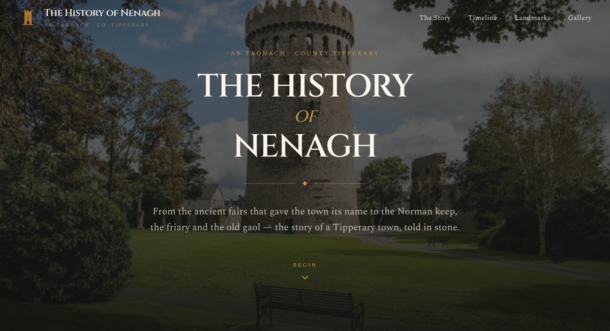 The History of Nenagh website